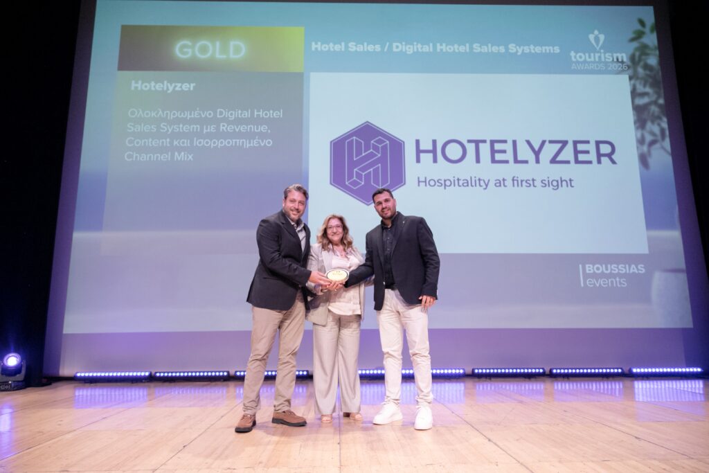 Η Hotelyzer στα Tourism Awards 2026